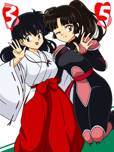 Higurashi Kagome And Sango Inuyasha Drawn By Rocatr | Hot Sex Picture