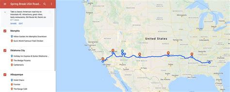 [1 week Itinerary] Epic Interstate I-40 Cross Country Road Trip ...