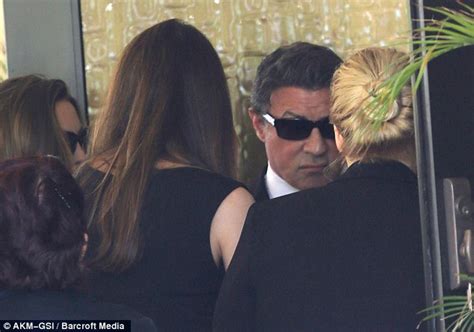 Sage Stallone funeral: Grieving father Sylvester Stallone leads ...