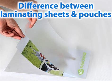 What is the difference between a laminating sheet and a laminating ...