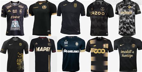 Global Football Shirt Trend: 37 Black / Golden 2020-21 Kits - Footy ...