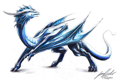 Blue Wyvern by Lowrider-Girl on DeviantArt