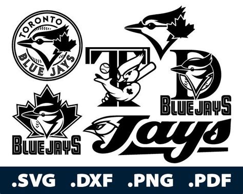 Toronto Blue Jays SVG Files Toronto Blue Jays Cutting Files | Etsy