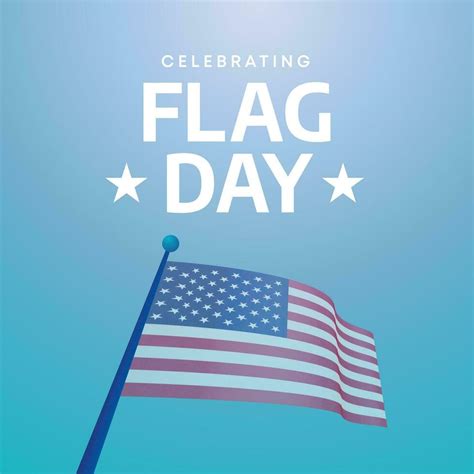 vector graphic of Flag Day good for Flag Day celebration. flat design ...