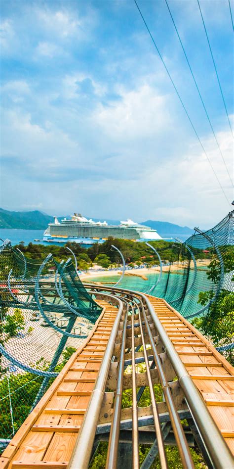 Labadee, Haiti | Embark on the Dragon's Tail Coaster, a Royal Caribbean ...