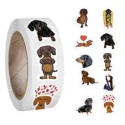 Dachshund Stickers Cartoon Vinyl Stickers Laptop Water - Temu United Kingdom