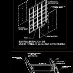 Steel Stud Partition Walls DWG Detail for AutoCAD • Designs CAD