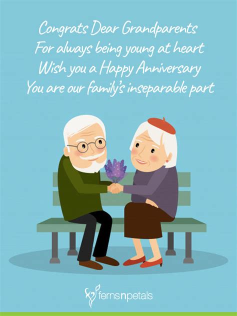 Wedding Anniversary Wishes, Quotes For Grandparents - FNP