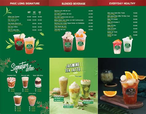 Thiết kế & thi công bảng hiệu Phúc Long coffee and tea - Thiết kế hiện đại