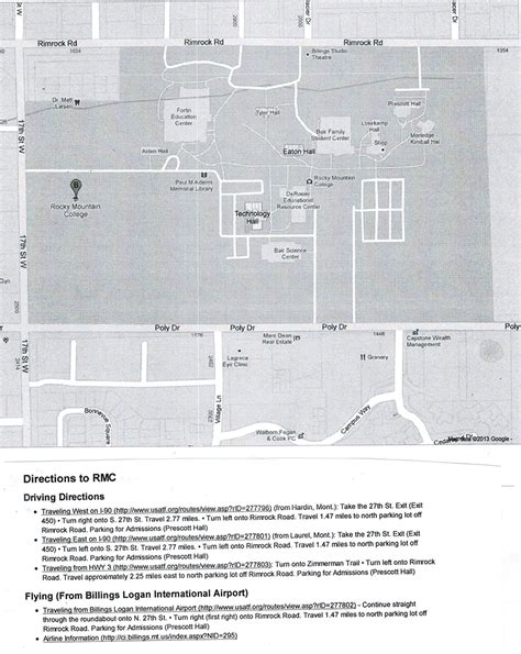 Rocky Mountain College Campus Map – Interactive Map