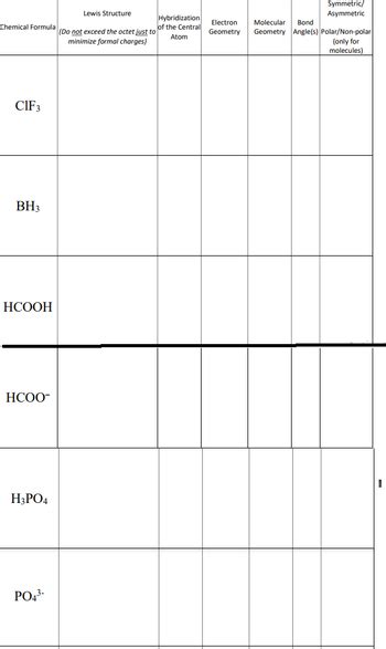 Answered: Lewis Structure Chemical Formula (Do… | bartleby