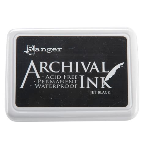 Archival Ink- Jet Black - 789541031468