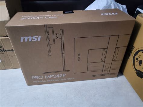 MSI PRO 24 INCH MONITOR, Computers & Tech, Parts & Accessories, Monitor ...