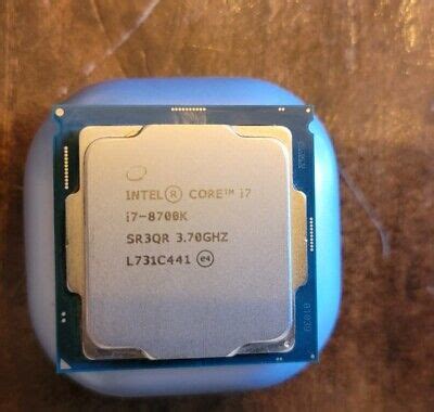 Intel Core i7 8700K Processor(4.70 GHz, Hexa-Core, LGA 1151/Socket H4 ...