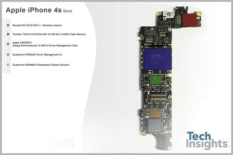 Apple iPhone 4s Teardown | TechInsights