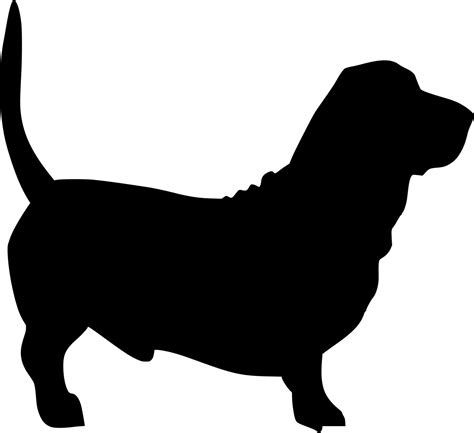 Vector silhouette of Dog on white background 22933177 Vector Art at ...