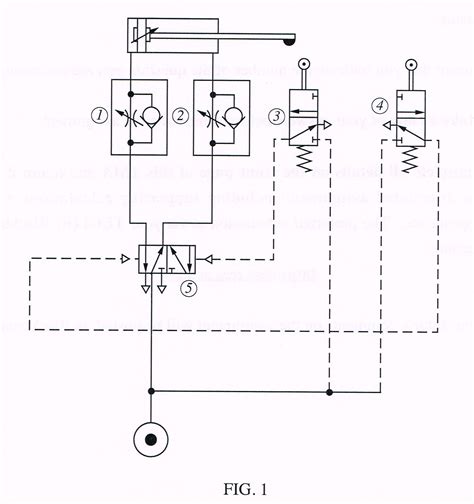 Solved Fig 1 Shows a pneumatic circuit diagram used for air | Chegg.com