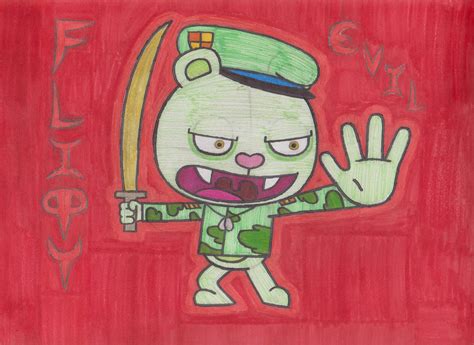 Evil Flippy by Fluffy-Marshall on DeviantArt