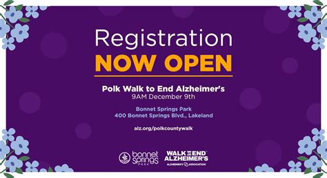 2023 Walk to End Alzheimer's - Bonnet Springs Park