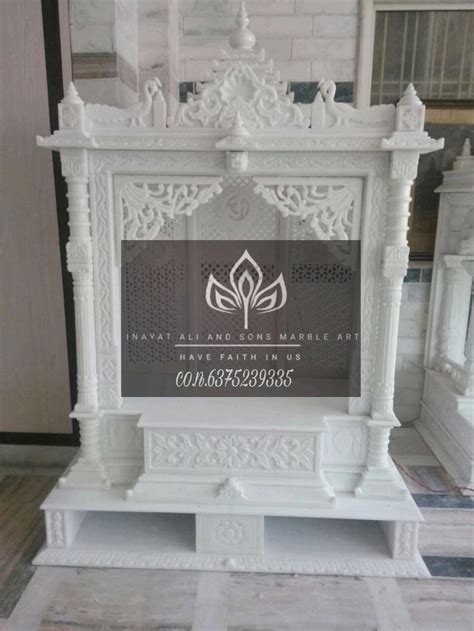 Marble Temple, Marble Mandi, Marble Temple Design for Home, Marble ...