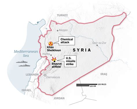 Syria Airstrikes: Map of Chemical Attacks and US Strike | TIME