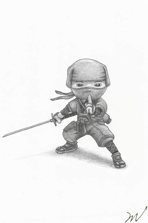 15 Mini Ninjas-Ideen | ninja kunst, kriegerin, kunstproduktion