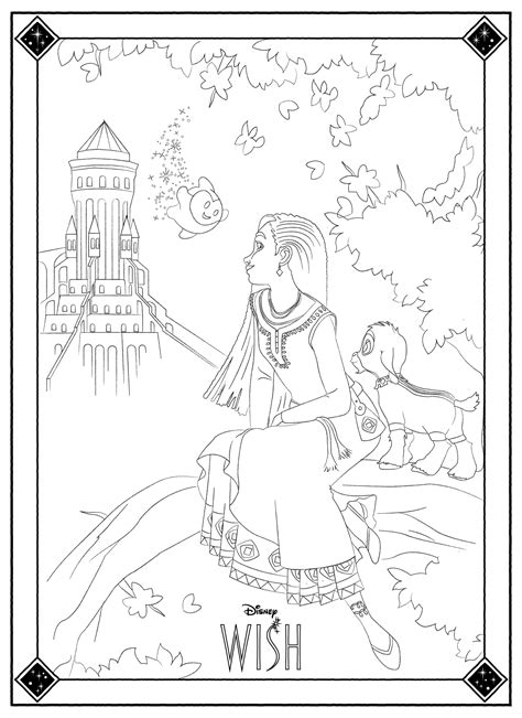 WISH Coloring Pages - Highlights Along the Way