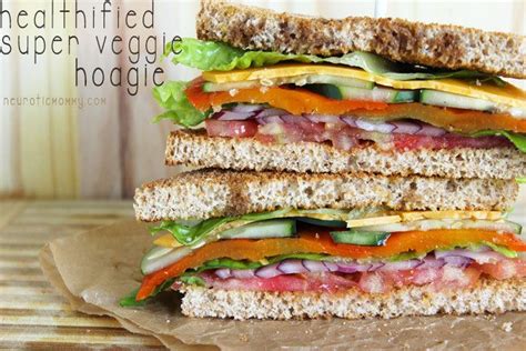 Healthified Super Veggie Hoagie | Recipe | Vegetarian sandwich recipes ...