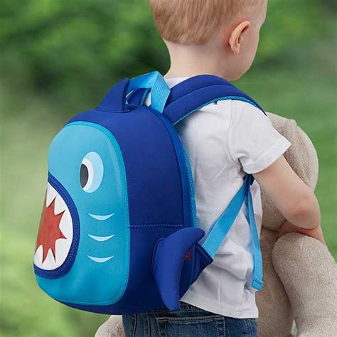 Personalized Toddler Backpack - Shark