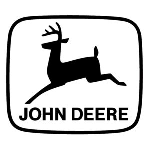 The 1968 Deere logo. It was modernized with a side silhouette with just ...