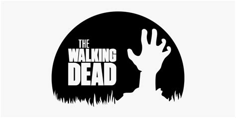 Pegatina Walking Dead Mano Zombi - Walking Dead Logo Png, Transparent ...