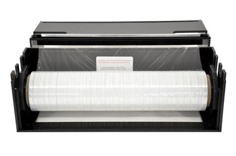 17″ – 18″ Black Commerical Plastic Wrap Dispenser – Omcan