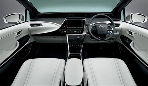 Toyota Mirai fuel cell sedan interior (Warm White) | Toyota Motor Corporation Official Global ...