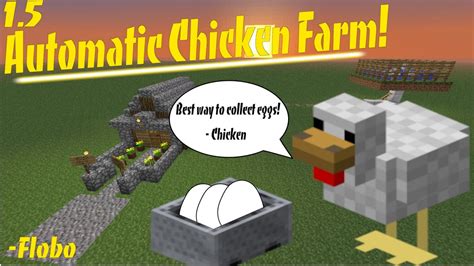 [1.5] Automatic Chicken Farm Minecraft Project