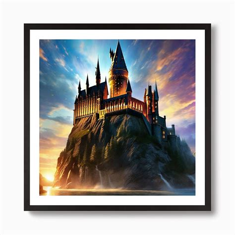 Hogwarts Castle 23 Art Print by Noctarius - Fy