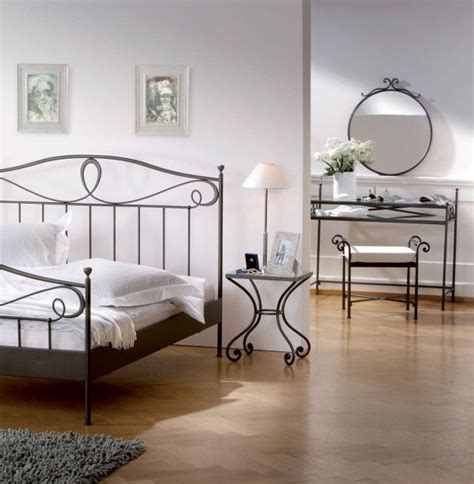 Fantastically Hot Wrought Iron Bedroom Furniture Black Bedroom Furniture, Ikea Bedroom, Bed ...