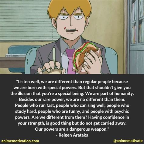 Reigen to Mob quotes | Mob quotes, Mob psycho, Mob psycho 100