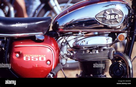 BSA Thunderbolt 650 motorcycle Stock Photo - Alamy