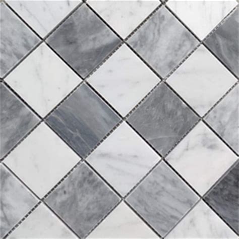 Stone Center Online Carrara White & Bardiglio Gray Marble 2x2 ...