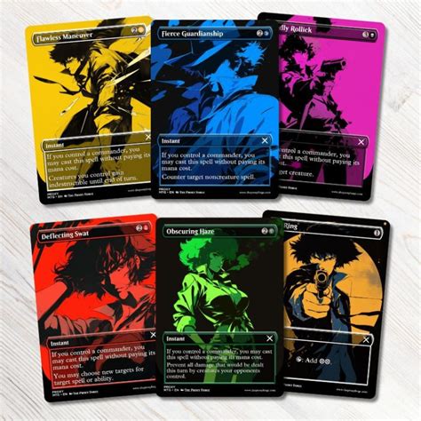 Cowboy Bebop X MTG Commander Staples Proxy Pack - The Proxy Forge - Premium Magic The Gathering ...