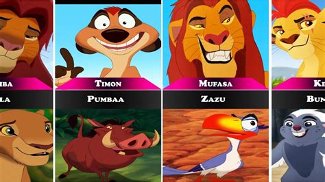 Pics Of Lion King Characters With Names - Infoupdate.org