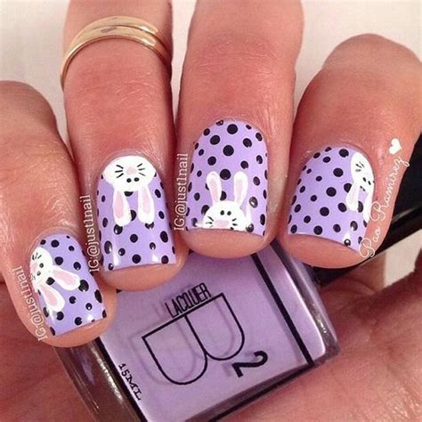 25 Bunny Nail Designs for Spring Mani - Pretty Designs