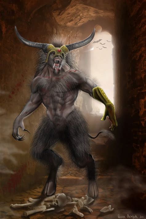 Son of Minos by RavenMorgoth on DeviantArt | Greek mythology art, Greek creatures, Mythological ...