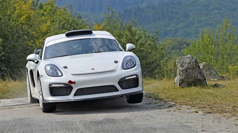 Porsche Cayman GT4 Clubsport Rally Concept Quietly Unveiled