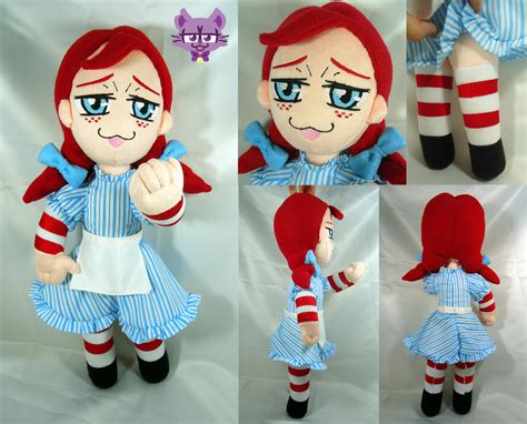 Wendy's mascot by TrashKitten-Plushies on DeviantArt