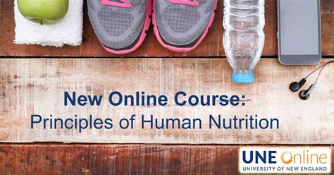 Online Nutrition Courses at UNE - NEW - Principles of Human Nutrition | UNE Online College of ...