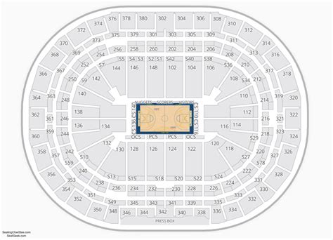 Pepsi Center Seating Chart | Seating Charts & Tickets