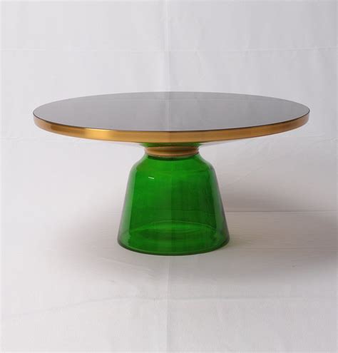 Karina Coffee Table - Gold & Green | Gold coffee table, Iron coffee ...