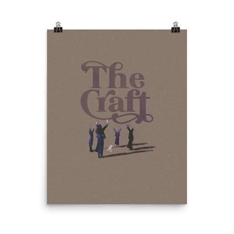 The Craft Movie Poster the Craft Alternative Movie Poster - Etsy