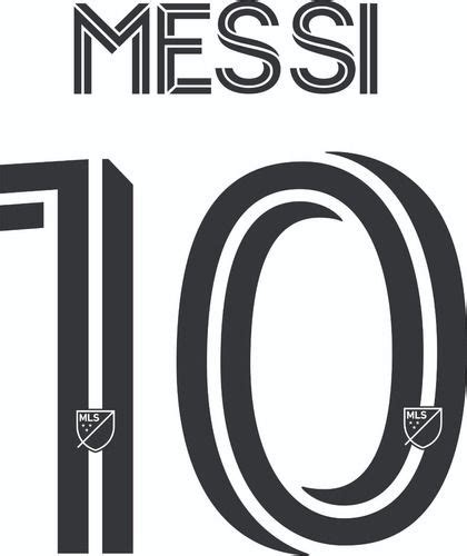 Estampado Inter de Miami 2023 10# MESSITitular y SuplenteIncluye: Dorsal #10 Messi Para todos ...